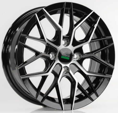 Диск Megami Mgm-27 14x6 5x100 ET35 DIA57.1 BKF