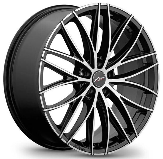 Диск X'trike X-141 20x8 5x120 ET44 DIA59.6 BK/FP