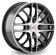 Диск X'trikerst R004 14x5.5 4x100 ET43 DIA60.1 BK/FP