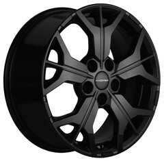 Диск Khomen 1715 17x7 5x114.3 ET48.5 DIA67.1 BLACK