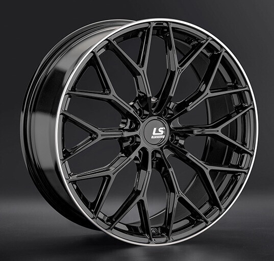 Диск Ls Wheels Flowforming Rc69 18x8 5x114 ET35 DIA67 BKL