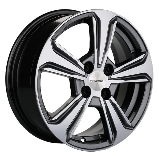 Диск Khomen 1502 15x6 4x100 ET46 DIA54.1 G-SILVER-FP