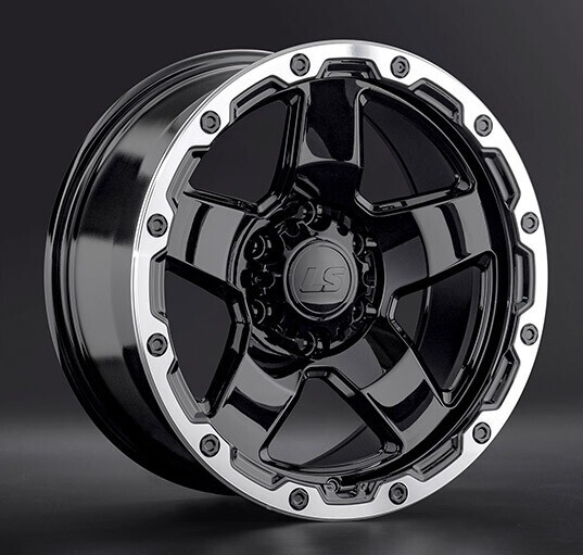 Диск Ls Wheels Ls1371 18x9.5 6x139.7 ET5 DIA106.1 BKL