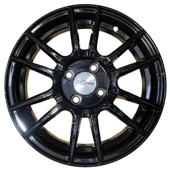 Диск X'trike X-127 15x6 4x100 ET45 DIA67.1 BK