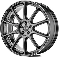 Диск Oz Hyper Xt Hlt 21x9 5x112 ET37 DIA79 STAR GRAPHITE DIAMOND LIP