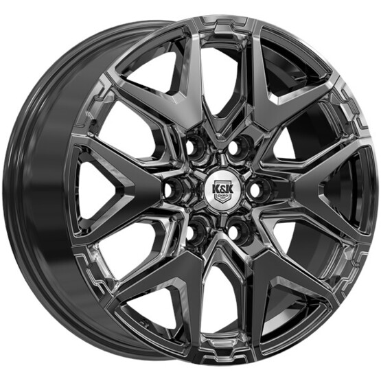Диск K&K Гангут (Кс1176) 18x7.5 6x139.7 ET38 DIA67.1 КВАРЦ