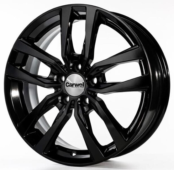 Диск Carwel Негито 214 16x6 5x114.3 ET43 DIA67.1 BK