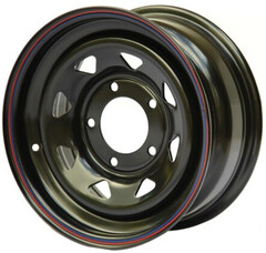 Диск Off-Road-Wheels Black Mat 15x7 5x139.7 ET25 DIA98 ЧЕРНЫЙ-МАТОВЫЙ