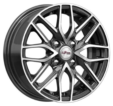 Диск Ifree Кайкос 14x5.5 4x100 ET40 DIA60.1 БЛЭК ДЖЕК