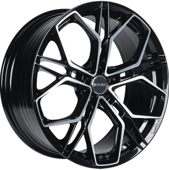 Диск Inch Fa8534 20x8.5 5x114.3 ET30 DIA60.1 GLOSS BLACK MACHINED FACE