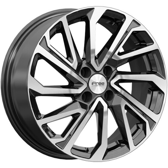 Диск Ifree Original Неом (Кс1172) 16x6.5 4x100 ET46 DIA54.1 АЛМАЗ ЧЕРНЫЙ