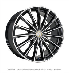 Диск Eta Beta Pregio 18x8 5x120 ET35 DIA78.1 BLACK MATT POLISH