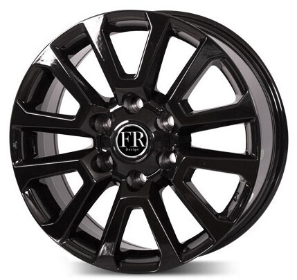 Диск Replica Fr Ty182 18x7.5 6x139.7 ET25 DIA106.1 BLACK