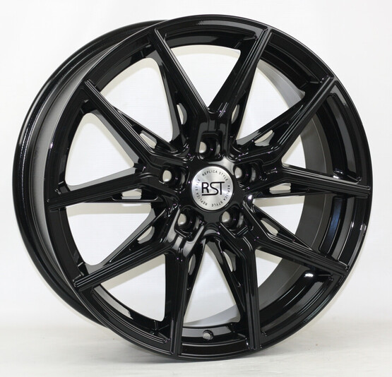 Диск Rst R247 17x7 5x108 ET33 DIA60.1 BL