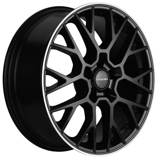 Диск Khomen Khw1818 18x7 5x114.3 ET37 DIA66.6 BLACK MR